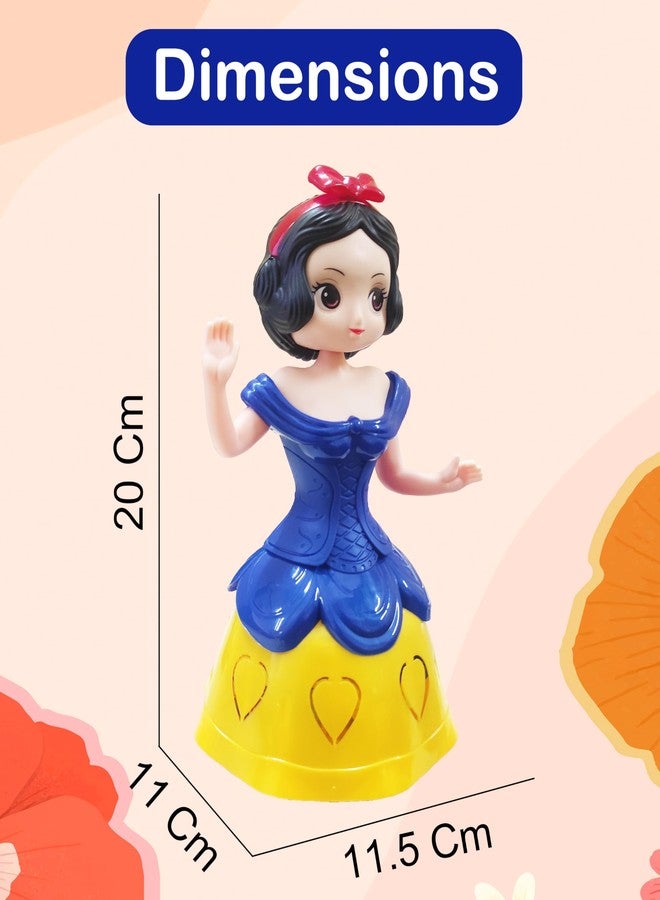 في جراسب دمية موسيقية صغيرة دوارة وراقصة متعددة الاتجاهات من VGRASSP للأطفال مع جسم مضيء (تصميم ولون عشوائيان) - Image 3